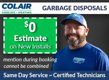 rio grand valley garbage disposalr Colair Heating, Cooling & Plumbing